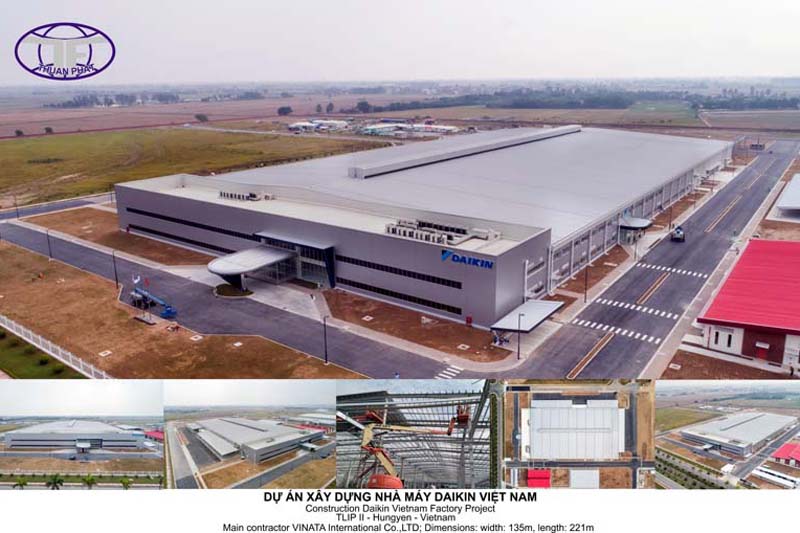 Dự án NM Daikin Việt Nam