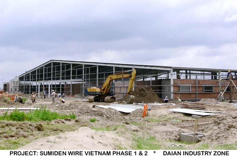 Nhà máy Sumiden wire Việt Nam GĐ 1&2