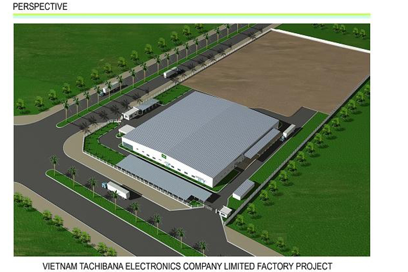NHÀ MÁY ĐIỆN TỬ VIỆT NAM TACHIBANA